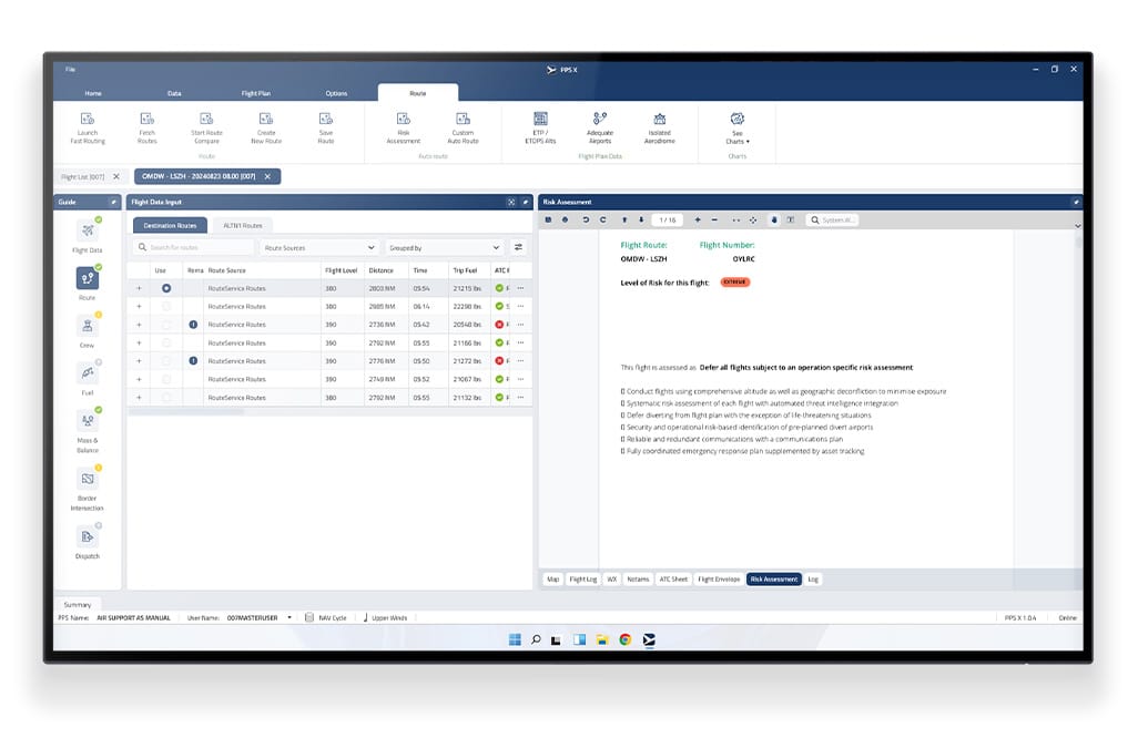 Incorporating Real-Time Risk Management into an Airline Integrated OCC (IOCC)