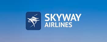 Skyway Airlines take-off with PPS Flight Planning