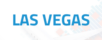 Text graphic with the word “LAS VEGAS” in bold blue letters, used to highlight AIR SUPPORT’s attendance in NBAA-BACE 2025.