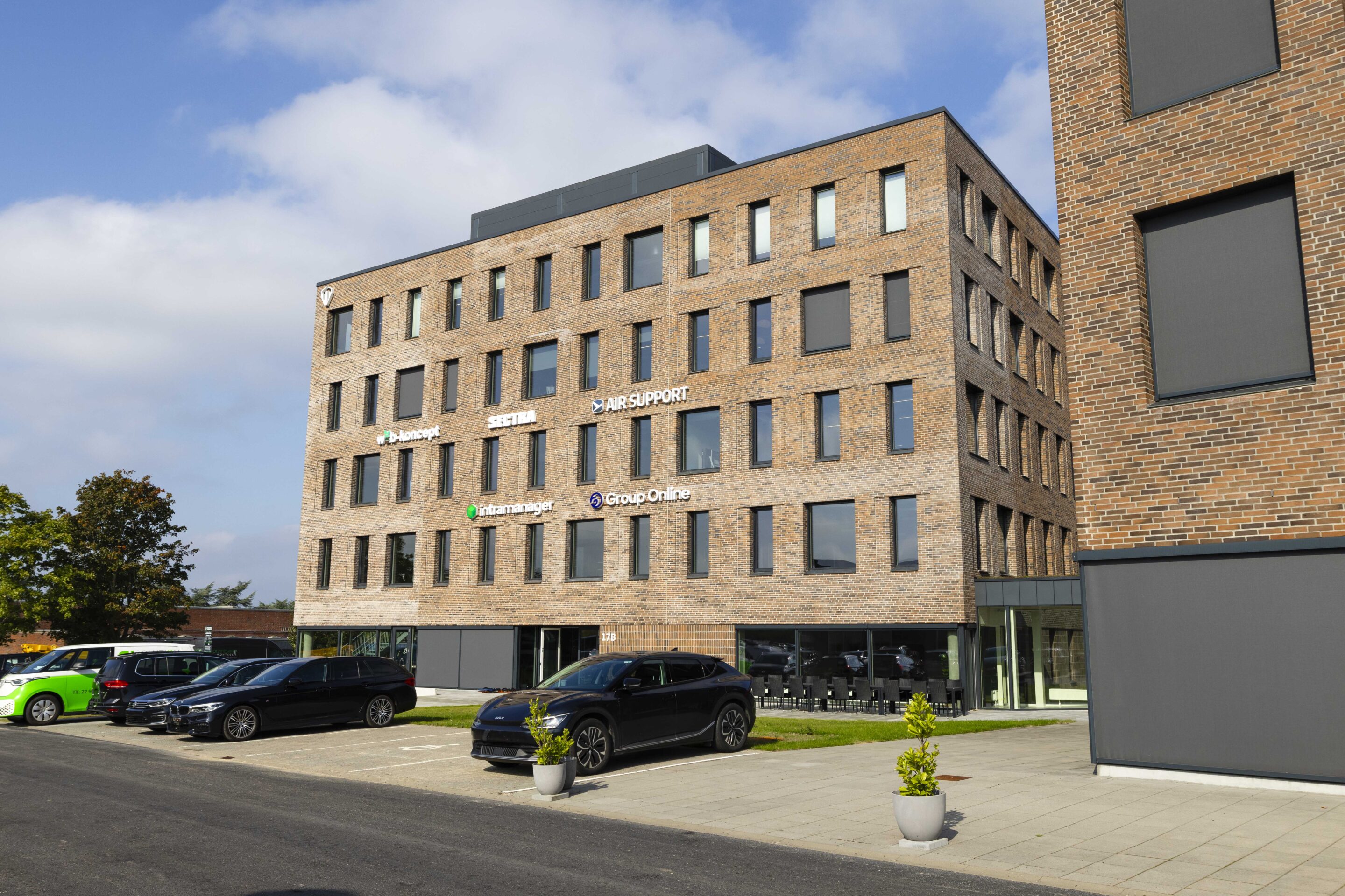 AIR SUPPORT office building inTech Town Odense